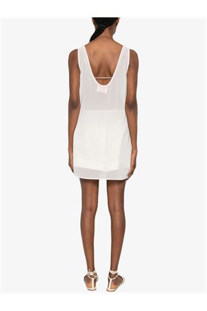 Raya Mini Dress Women's Georgette Beaded Marine Elements MC2 SAINT BARTH | Dress | RAA000109608L